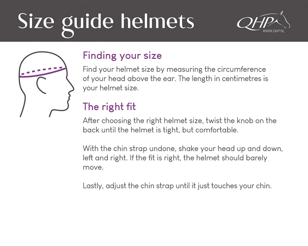 Cascos Safety helmet Ohio QHP para equitación - vista 12