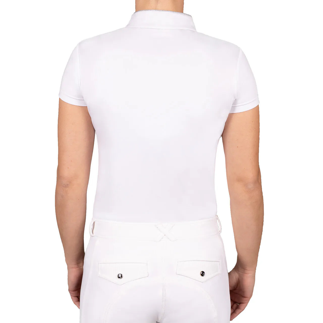 Polo / Camiseta Competition shirt Zayla Junior QHP para equitación - vista 2