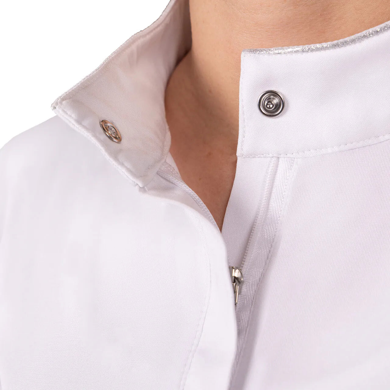 Polo / Camiseta Competition shirt Zayla Junior QHP para equitación - vista 6