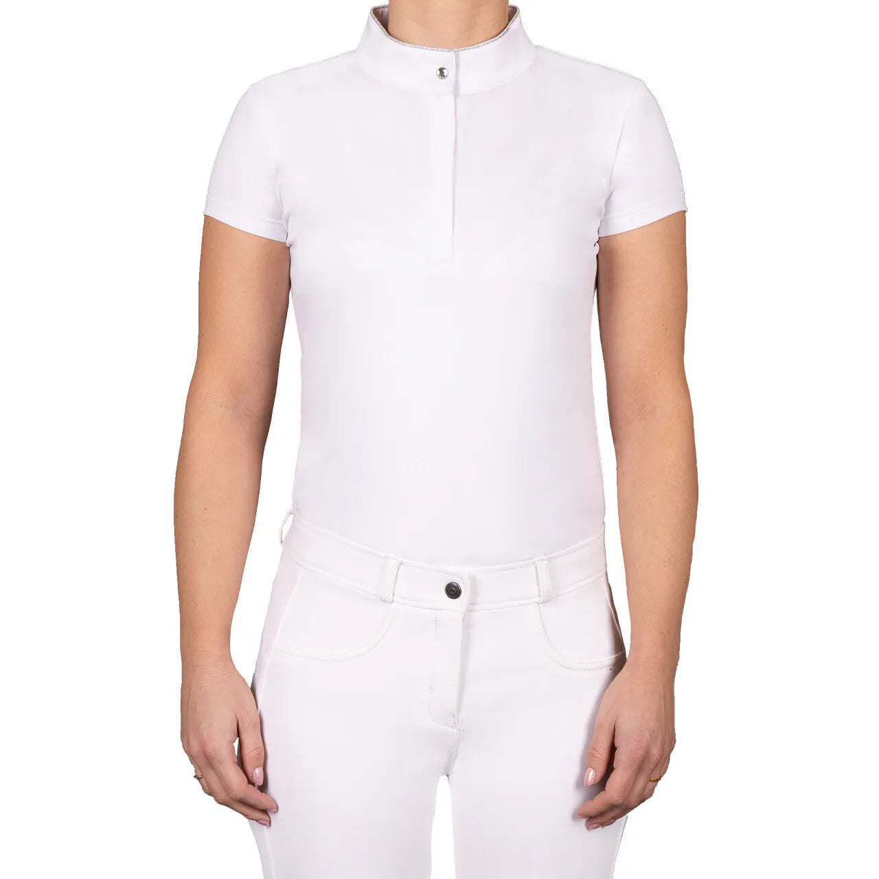 Polo / Camiseta Competition shirt Zayla Junior QHP para equitación - vista 16
