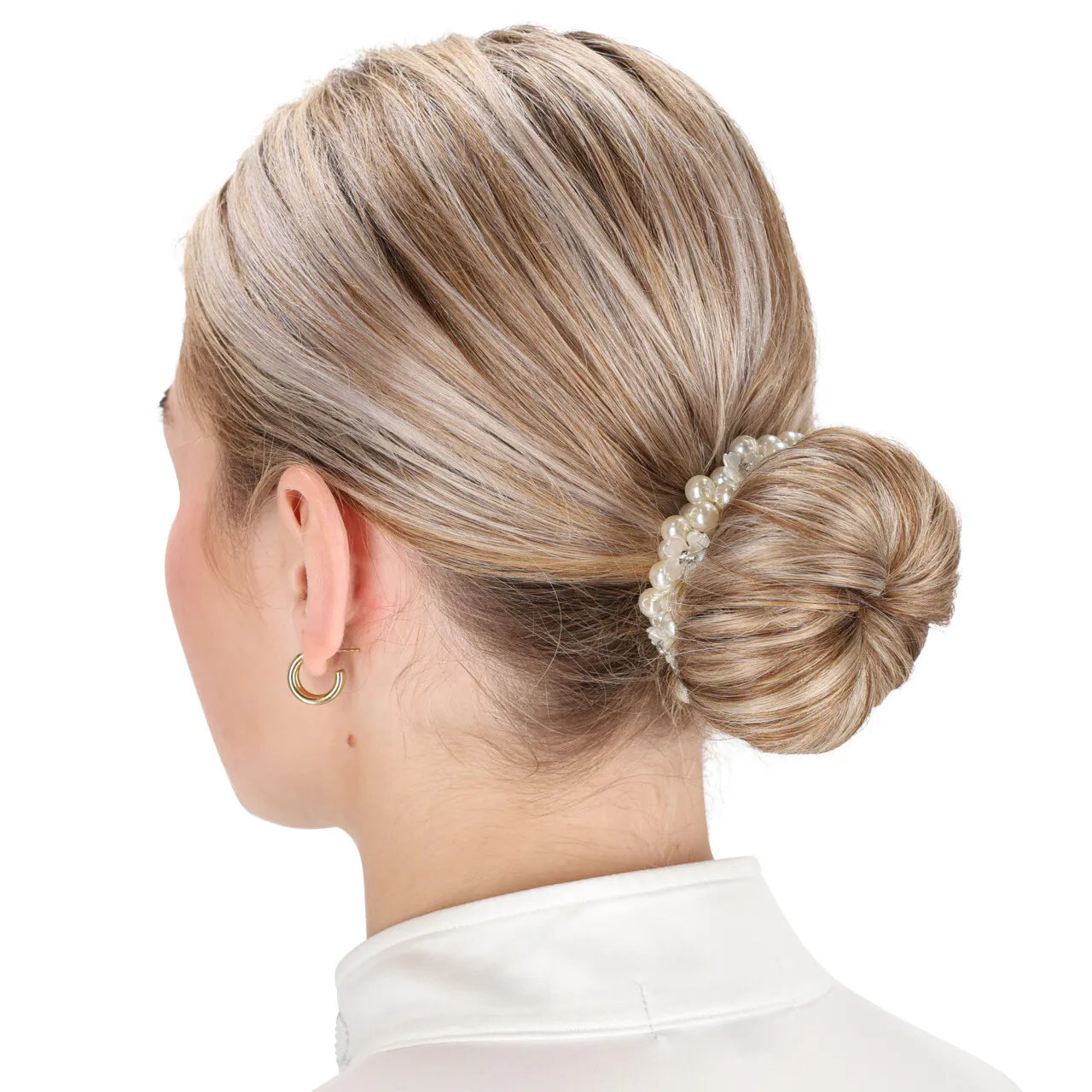 Hair scrunchie Flower QHP para equitación - vista 2
