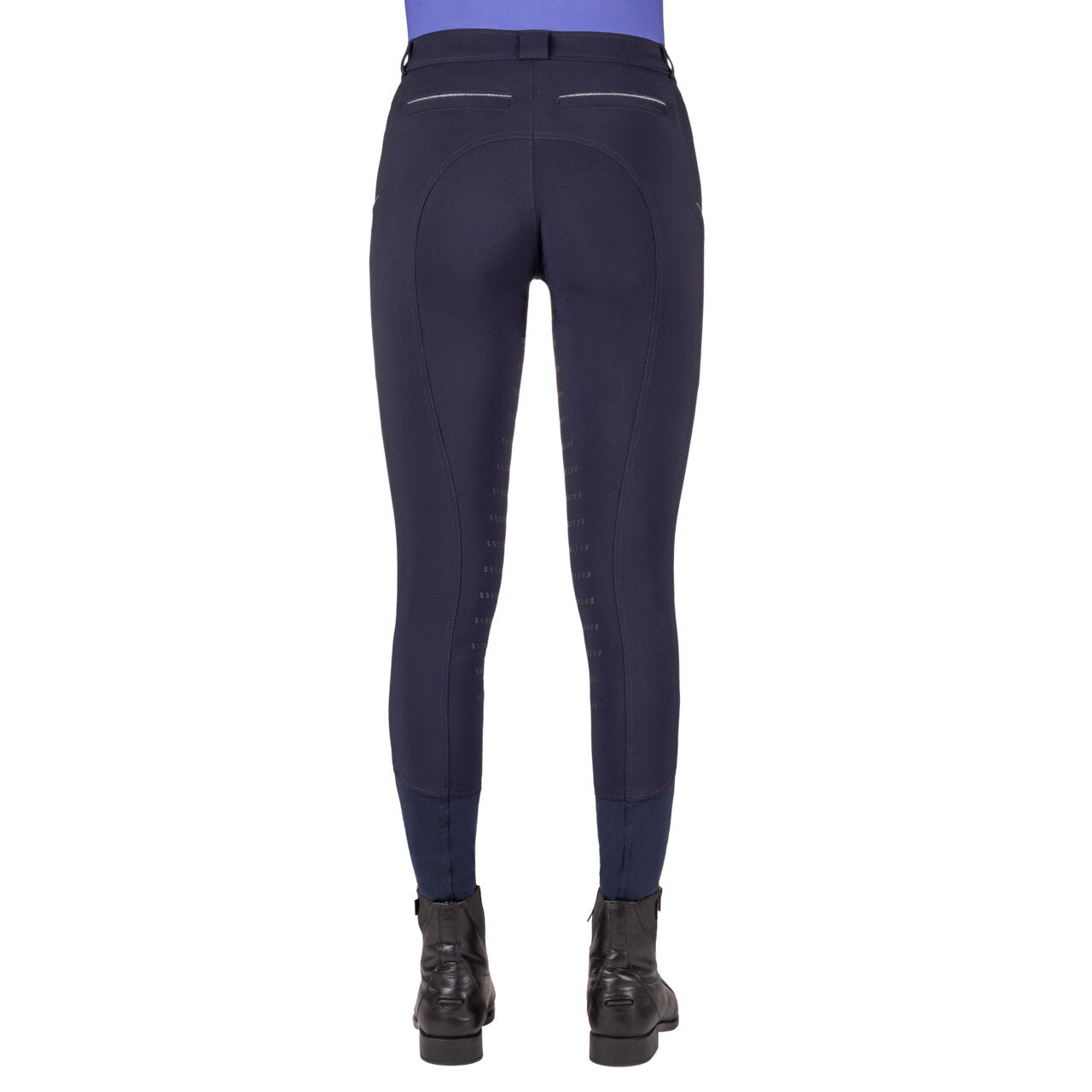 Pantalones Pantalón Breeches Nyomi leg grip QHP para equitación - vista 9