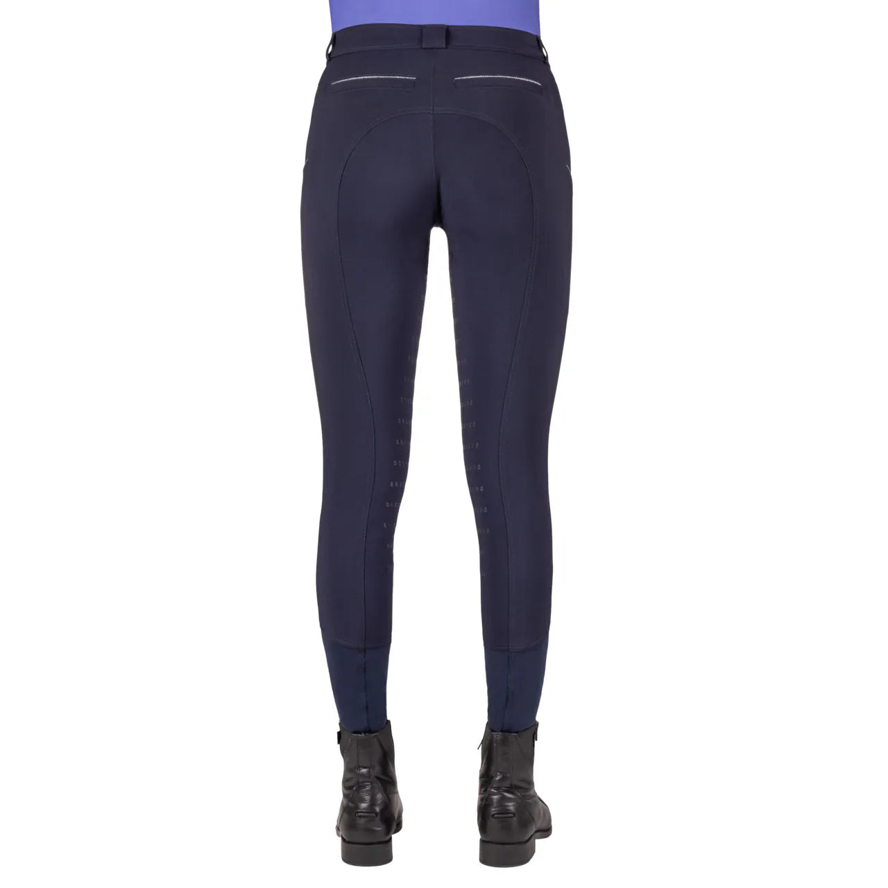 Pantalones Pantalón Breeches Nyomi leg grip QHP para equitación - vista 10