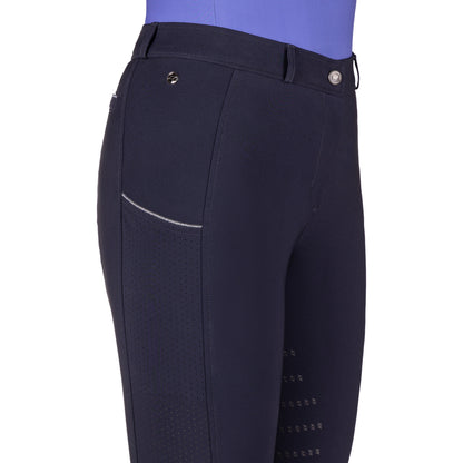 Pantalones Pantalón Breeches Nyomi leg grip QHP para equitación - vista 17