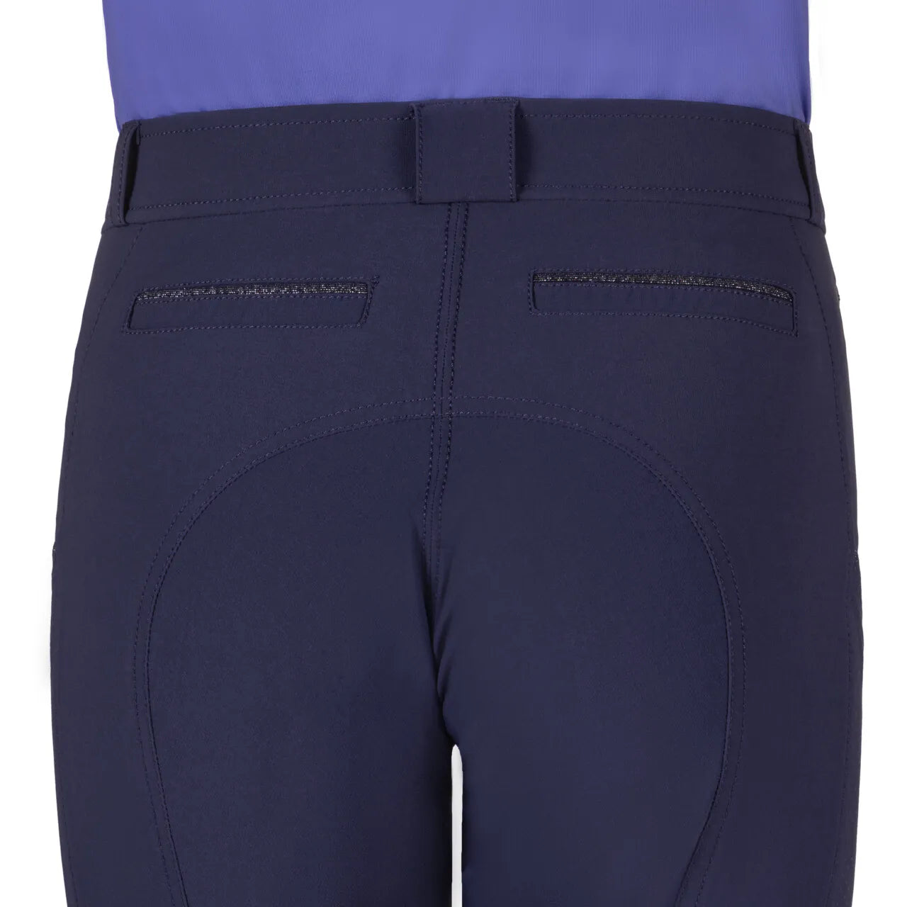 Pantalones Pantalón Breeches Nyomi Junior leg grip QHP para equitación - vista 10
