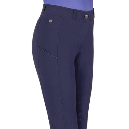 Pantalones Pantalón Breeches Nyomi Junior leg grip QHP para equitación - vista 16