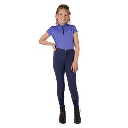 Pantalones Pantalón Breeches Nyomi Junior leg grip QHP para equitación - vista 20