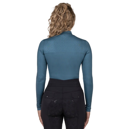 Polo / Camiseta Sport shirt longsleeve Micah QHP para equitación - vista 2
