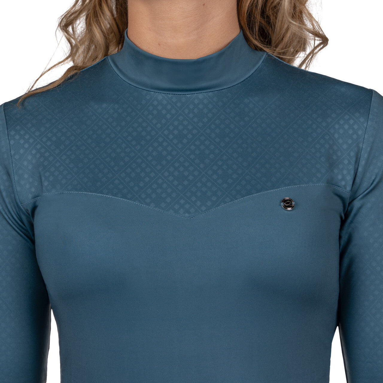 Polo / Camiseta Sport shirt longsleeve Micah QHP para equitación - vista 3