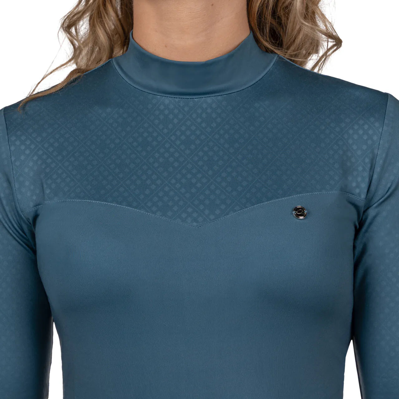 Polo / Camiseta Sport shirt longsleeve Micah QHP para equitación - vista 4