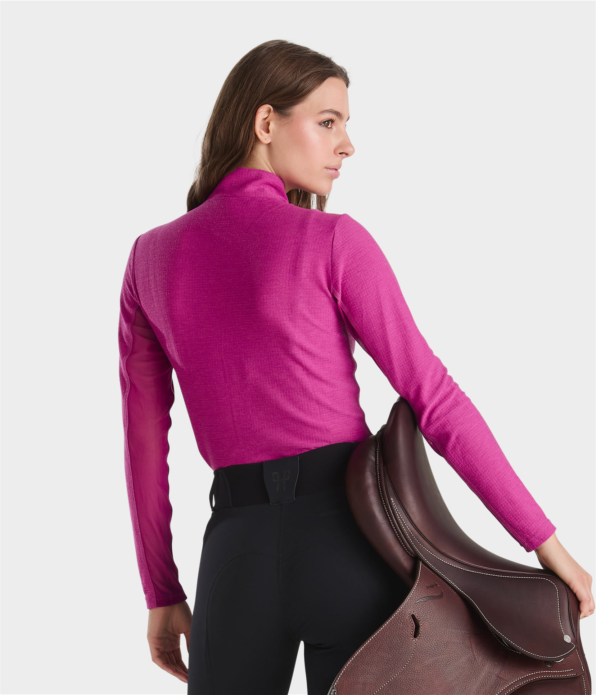 Camisas técnicas Suntech Shirt Lightweight Anti-UV Long-Sleeved Riding T-shirt for women Horse Pilot para equitación - vista 3