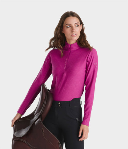 Camisas técnicas Suntech Shirt Lightweight Anti-UV Long-Sleeved Riding T-shirt for women Horse Pilot para equitación