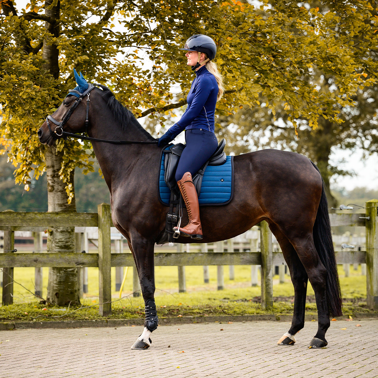 Pantalones Pantalón Breeches Lymee softshell full grip QHP para equitación