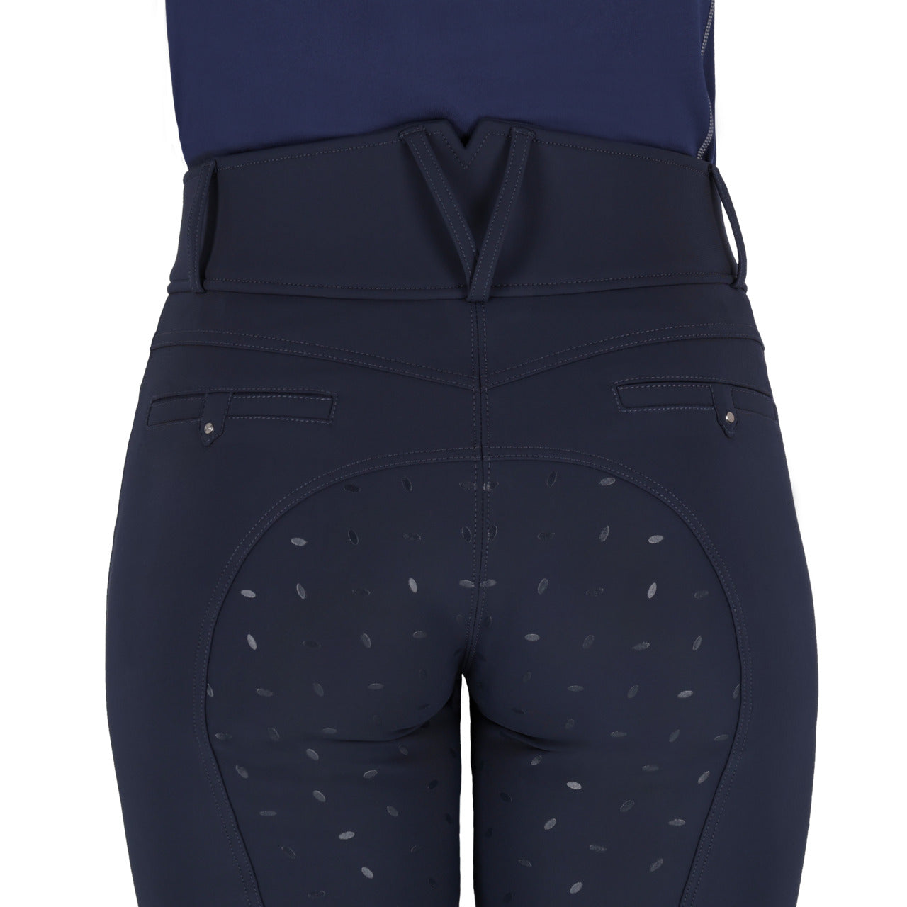 Pantalones Pantalón Breeches Lymee softshell full grip QHP para equitación - vista 11