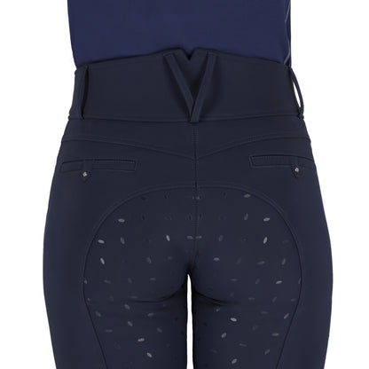 Pantalones Pantalón Breeches Lymee softshell full grip QHP para equitación - vista 11
