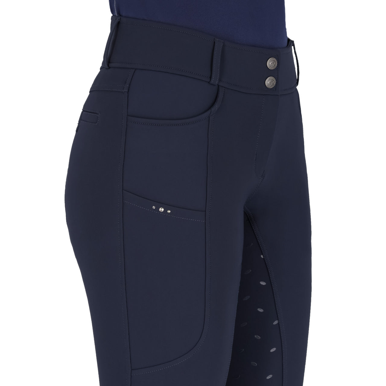 Pantalones Pantalón Breeches Lymee softshell full grip QHP para equitación - vista 17