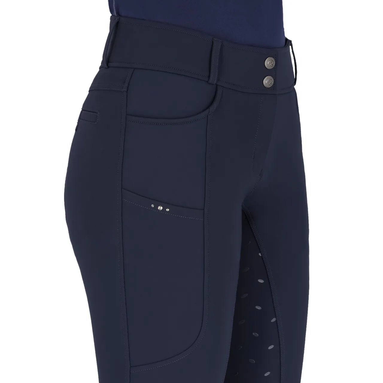Pantalones Pantalón Breeches Lymee softshell full grip QHP para equitación - vista 18