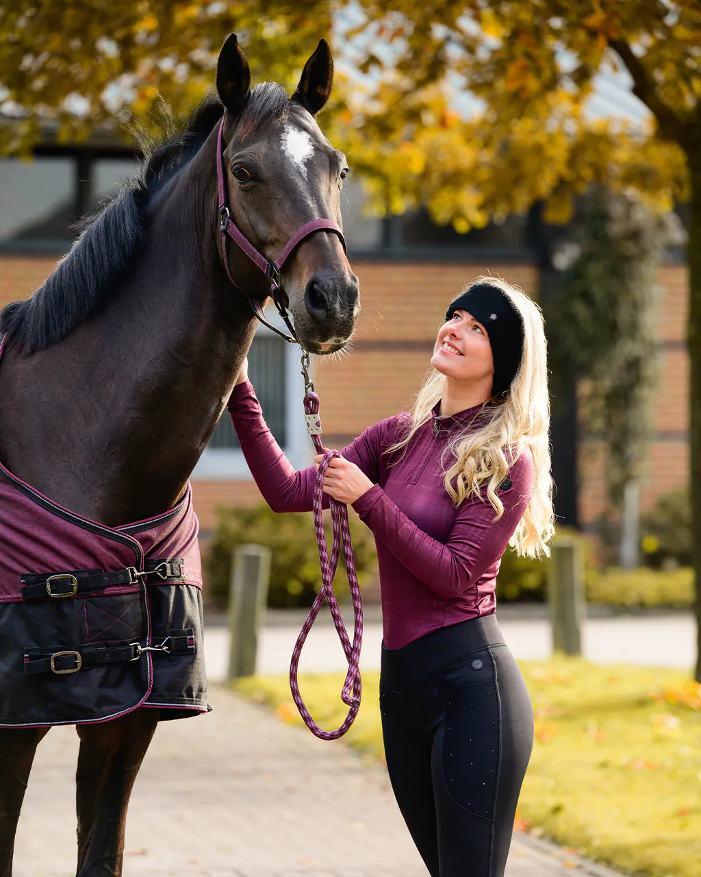 Mallas Zahra leg grip QHP para equitación - vista 20