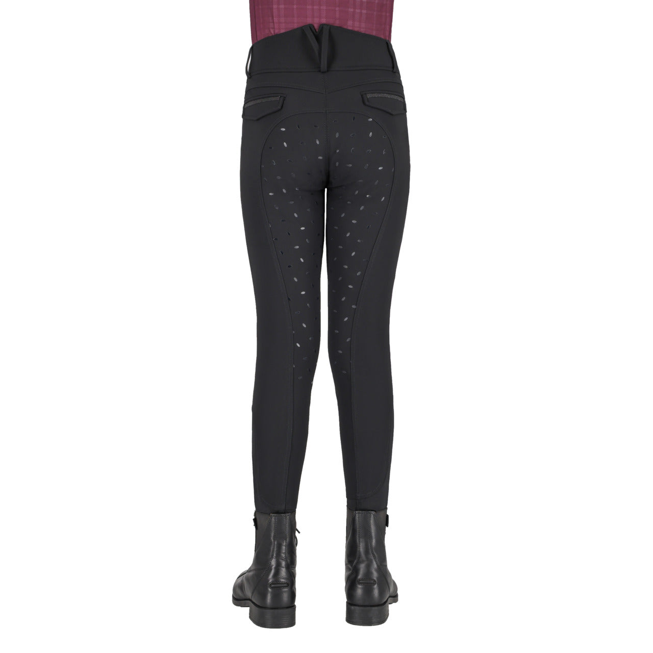 Pantalones Pantalón Breeches Zahra Junior full grip QHP para equitación - vista 3