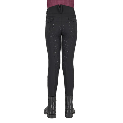 Pantalones Pantalón Breeches Zahra Junior full grip QHP para equitación - vista 4