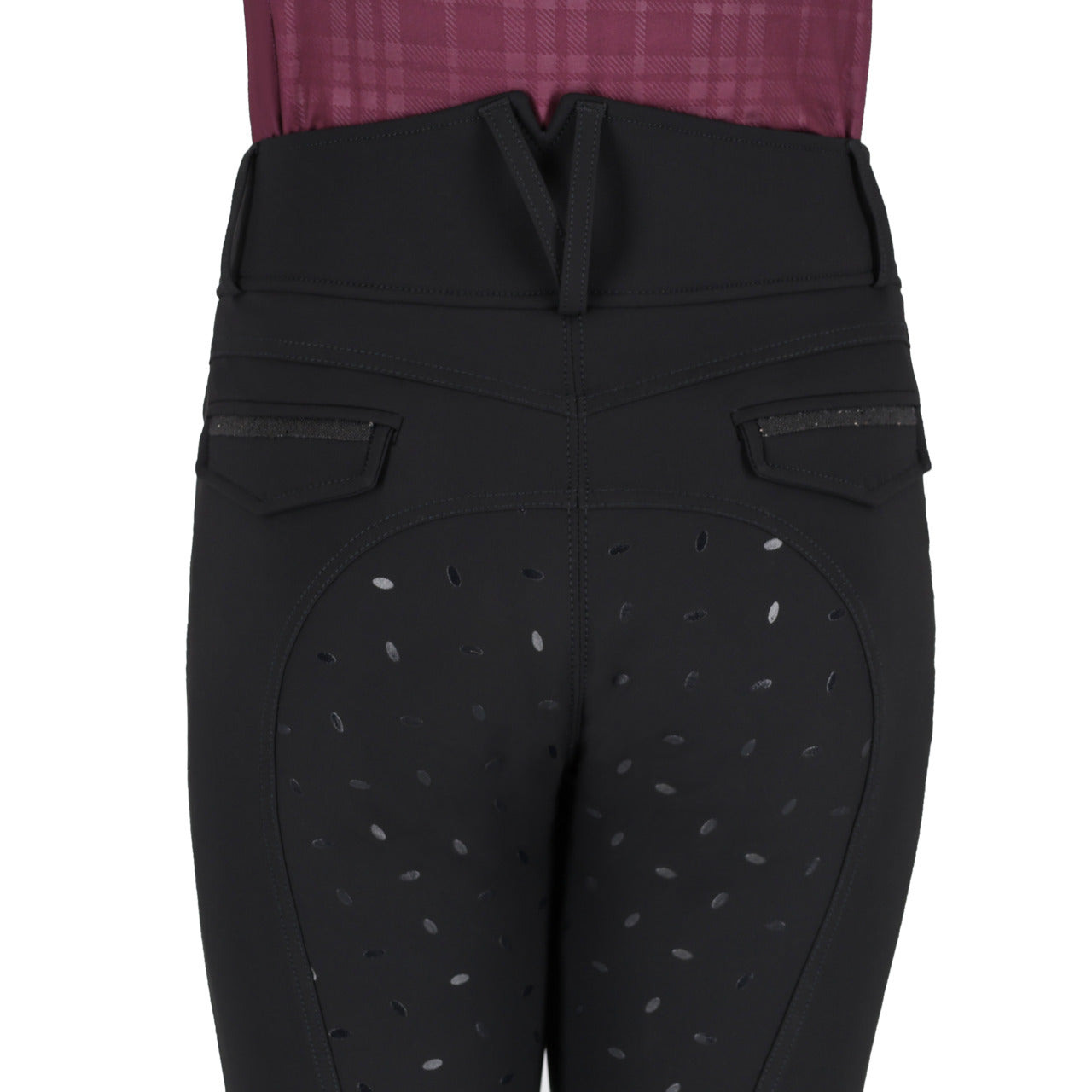Pantalones Pantalón Breeches Zahra Junior full grip QHP para equitación - vista 5