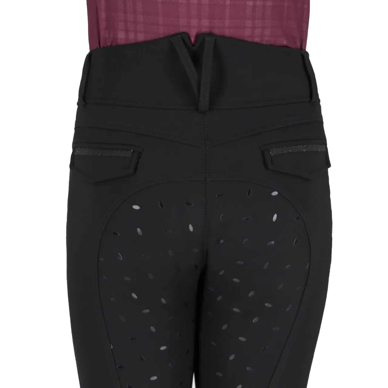 Pantalones Pantalón Breeches Zahra Junior full grip QHP para equitación - vista 6