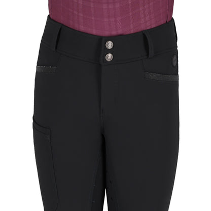 Pantalones Pantalón Breeches Zahra Junior full grip QHP para equitación - vista 7