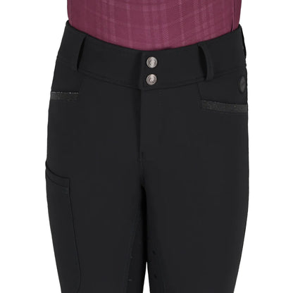 Pantalones Pantalón Breeches Zahra Junior full grip QHP para equitación - vista 8