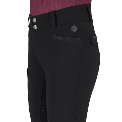 Pantalones Pantalón Breeches Zahra Junior full grip QHP para equitación - vista 9