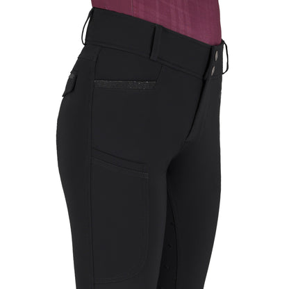 Pantalones Pantalón Breeches Zahra Junior full grip QHP para equitación - vista 11