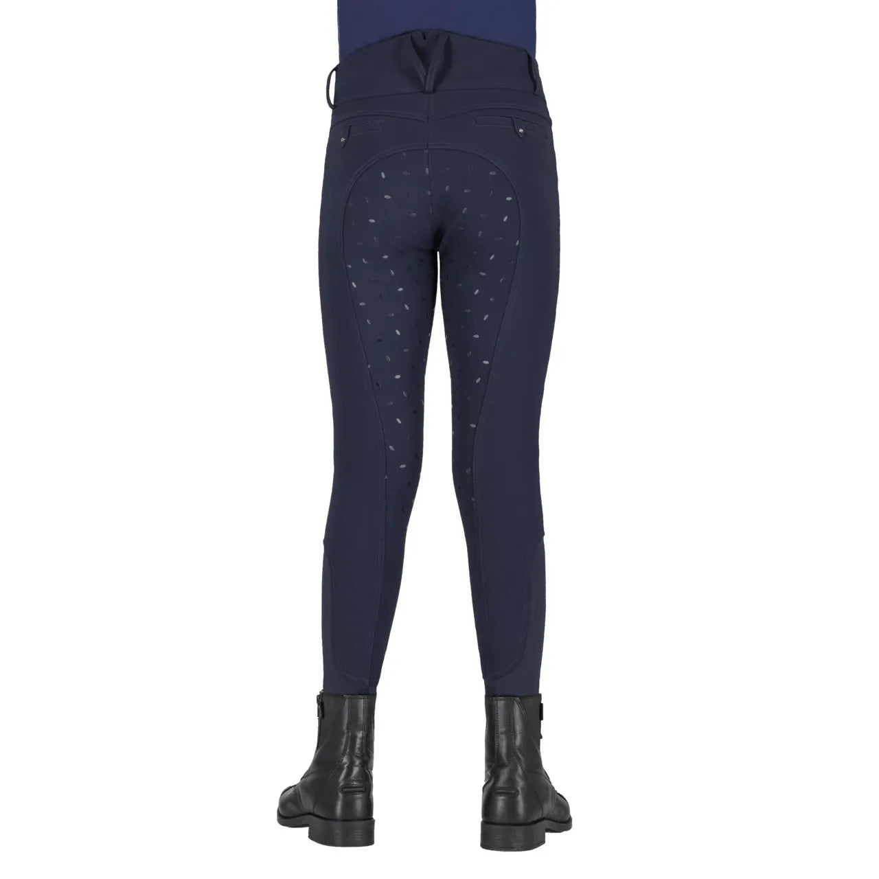 Pantalones Pantalón Breeches Lymee softshell Junior full grip QHP para equitación - vista 6