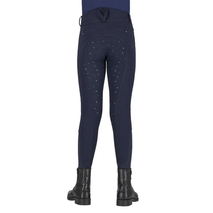 Pantalones Pantalón Breeches Lymee softshell Junior full grip QHP para equitación - vista 6