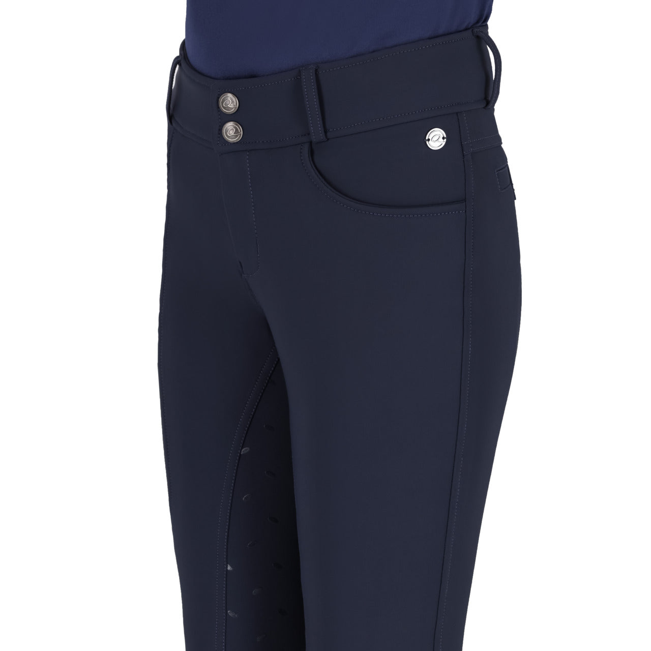 Pantalones Pantalón Breeches Lymee softshell Junior full grip QHP para equitación - vista 11