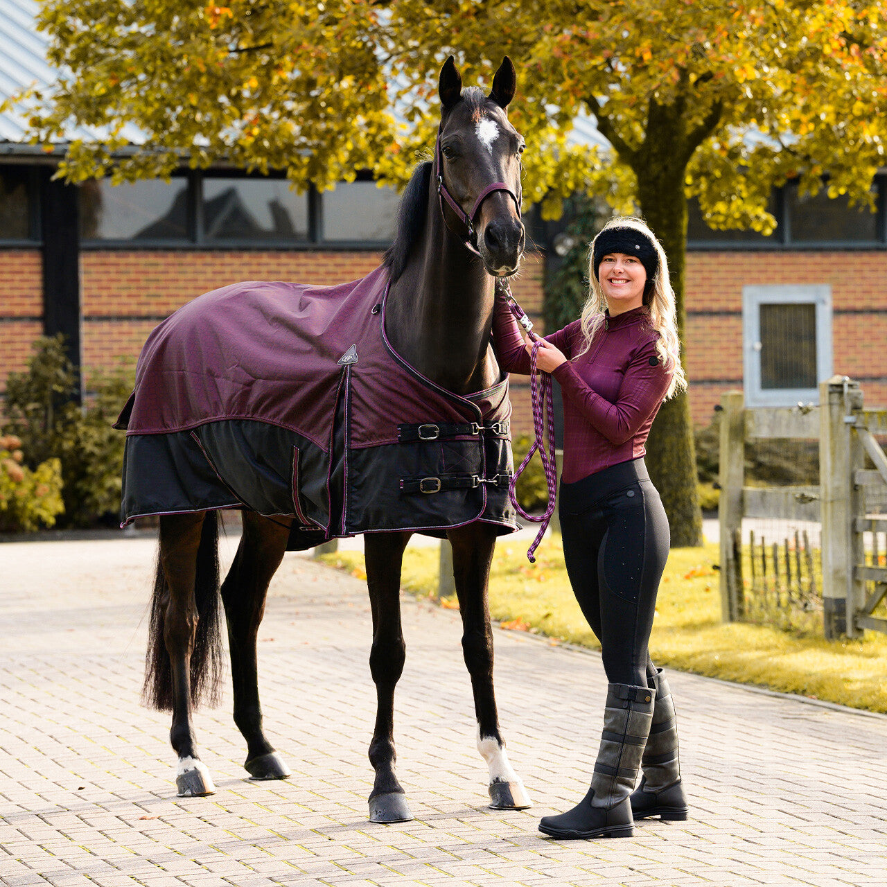 Polo / Camiseta Sport shirt Zahra QHP para equitación - vista 7