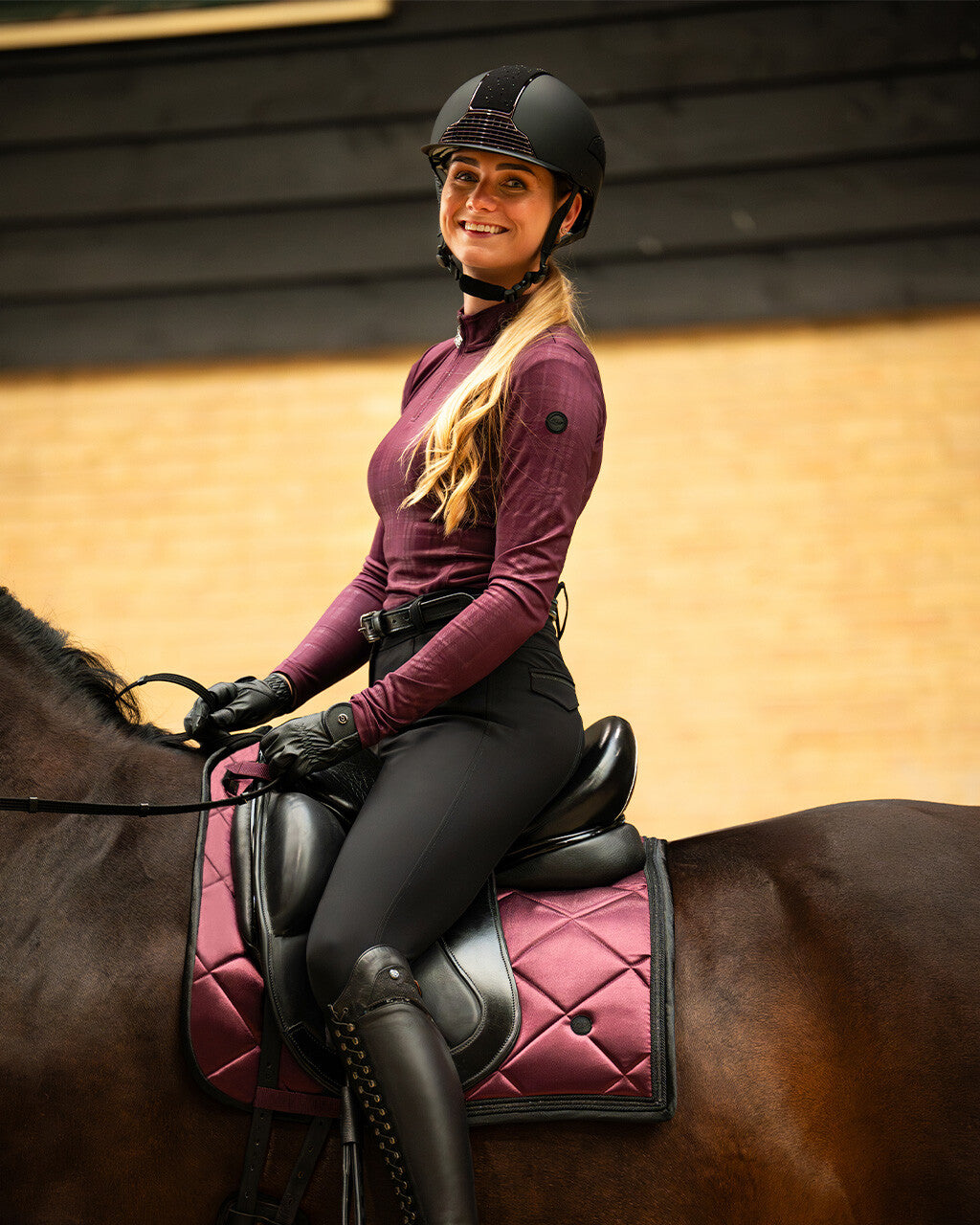 Polo / Camiseta Sport shirt Zahra QHP para equitación - vista 15