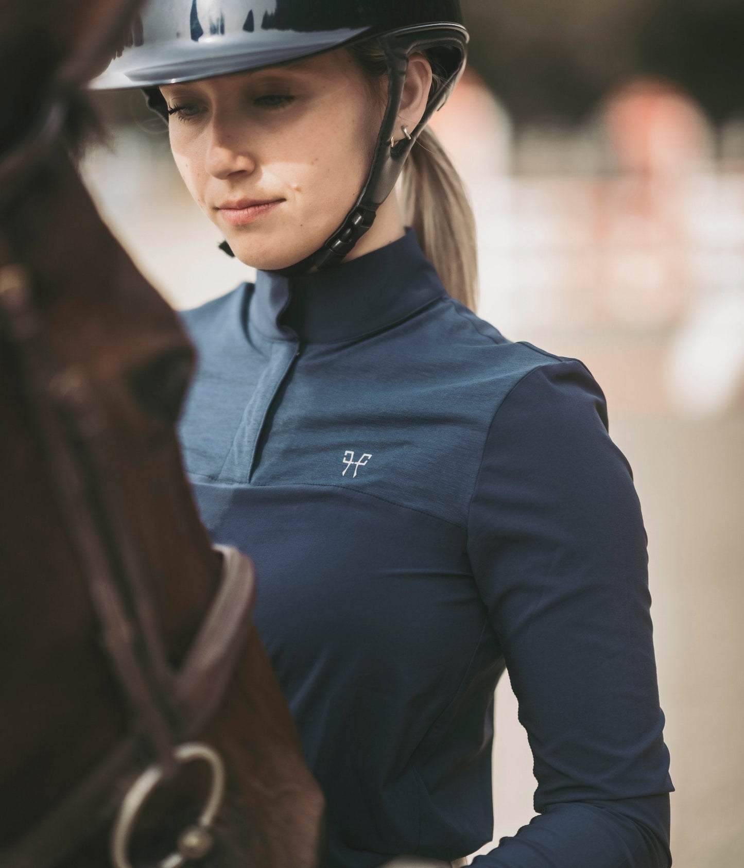 Camisas técnicas Sunrise UV-protective riding shirt for women Horse Pilot para equitación - vista 10