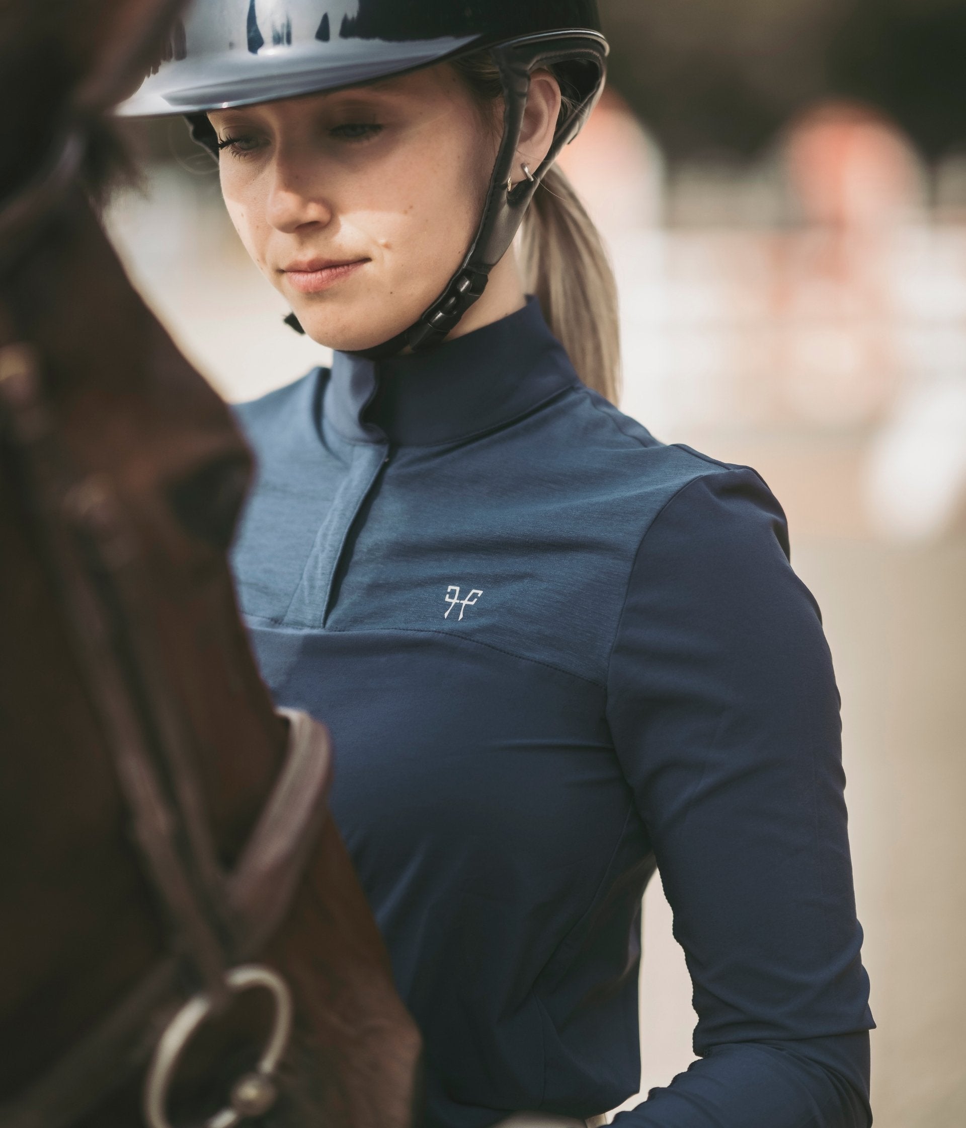 Camisas técnicas Sunrise UV-protective riding shirt for women Horse Pilot para equitación - vista 10