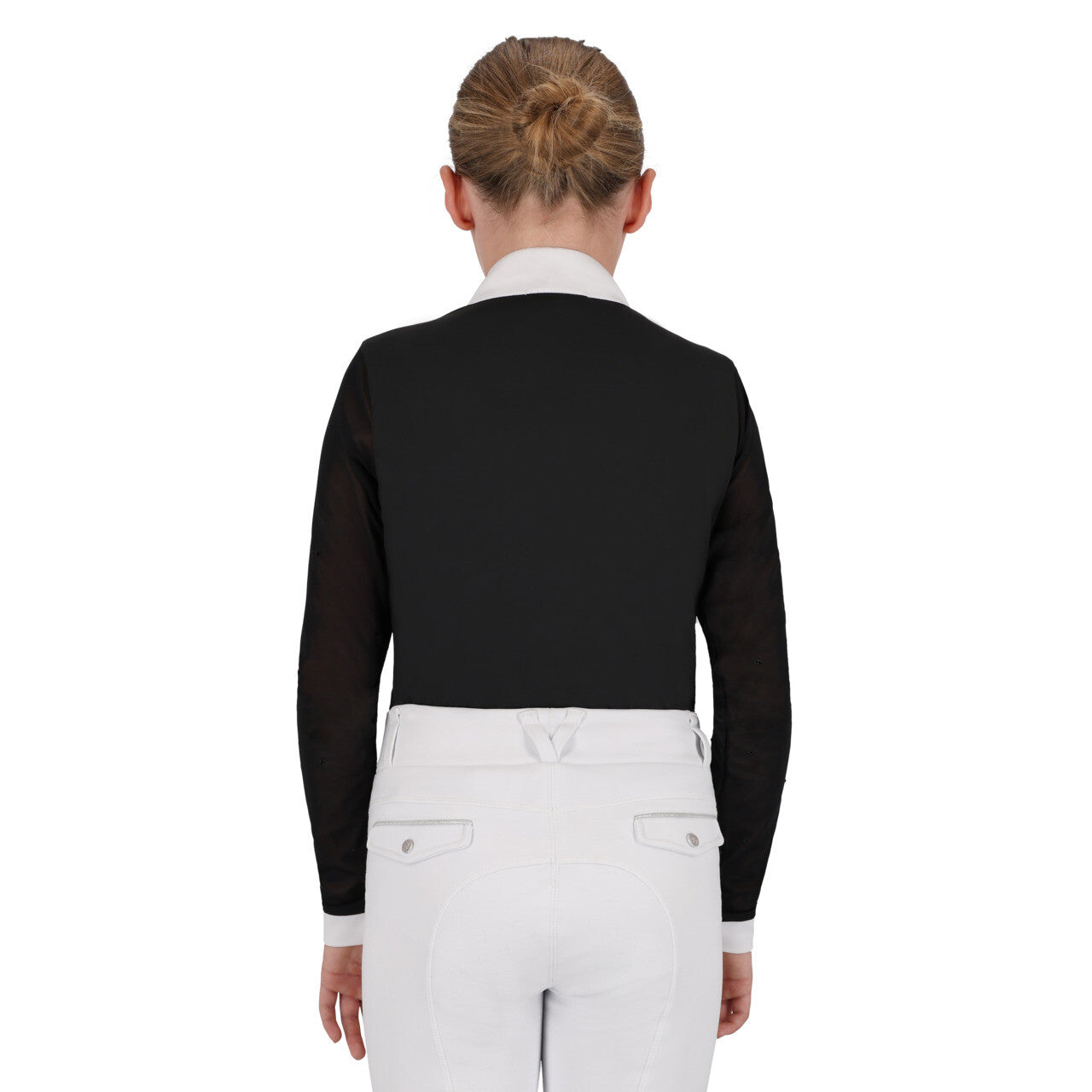 Polo / Camiseta Competition shirt Sennah Junior QHP para equitación