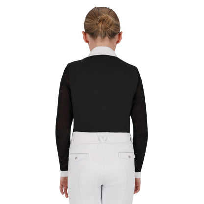 Polo / Camiseta Competition shirt Sennah Junior QHP para equitación