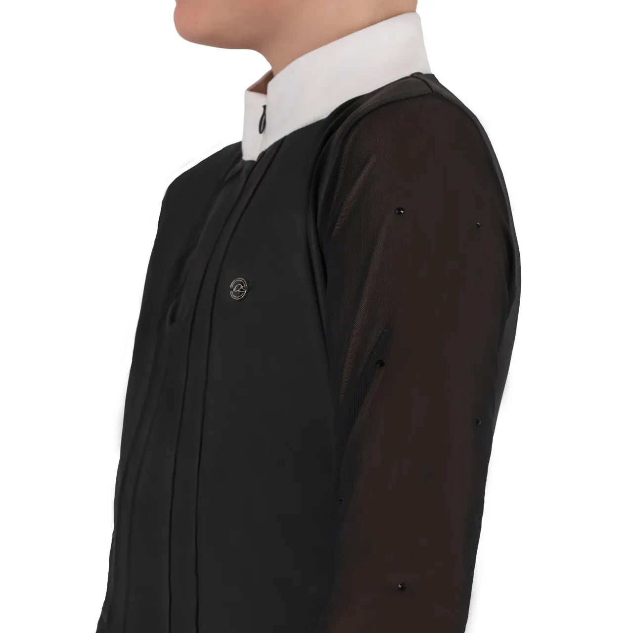Polo / Camiseta Competition shirt Sennah Junior QHP para equitación - vista 6