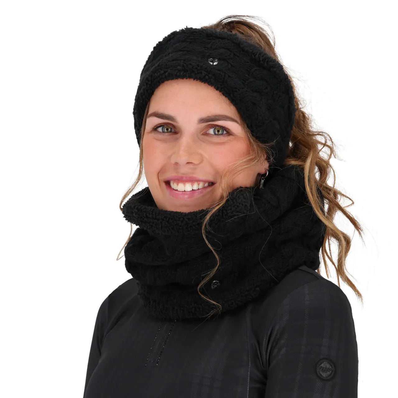 Accesorio ecuestre Gorras y sombreros braga de cuello Zahra QHP para equitación - vista 4
