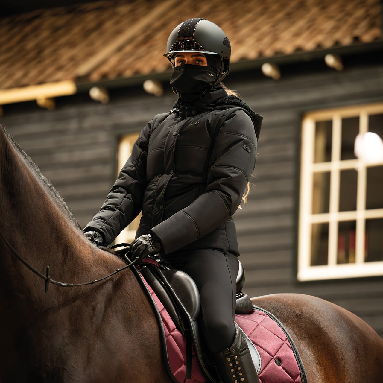 Balaclava Rayah QHP para equitación - vista 19