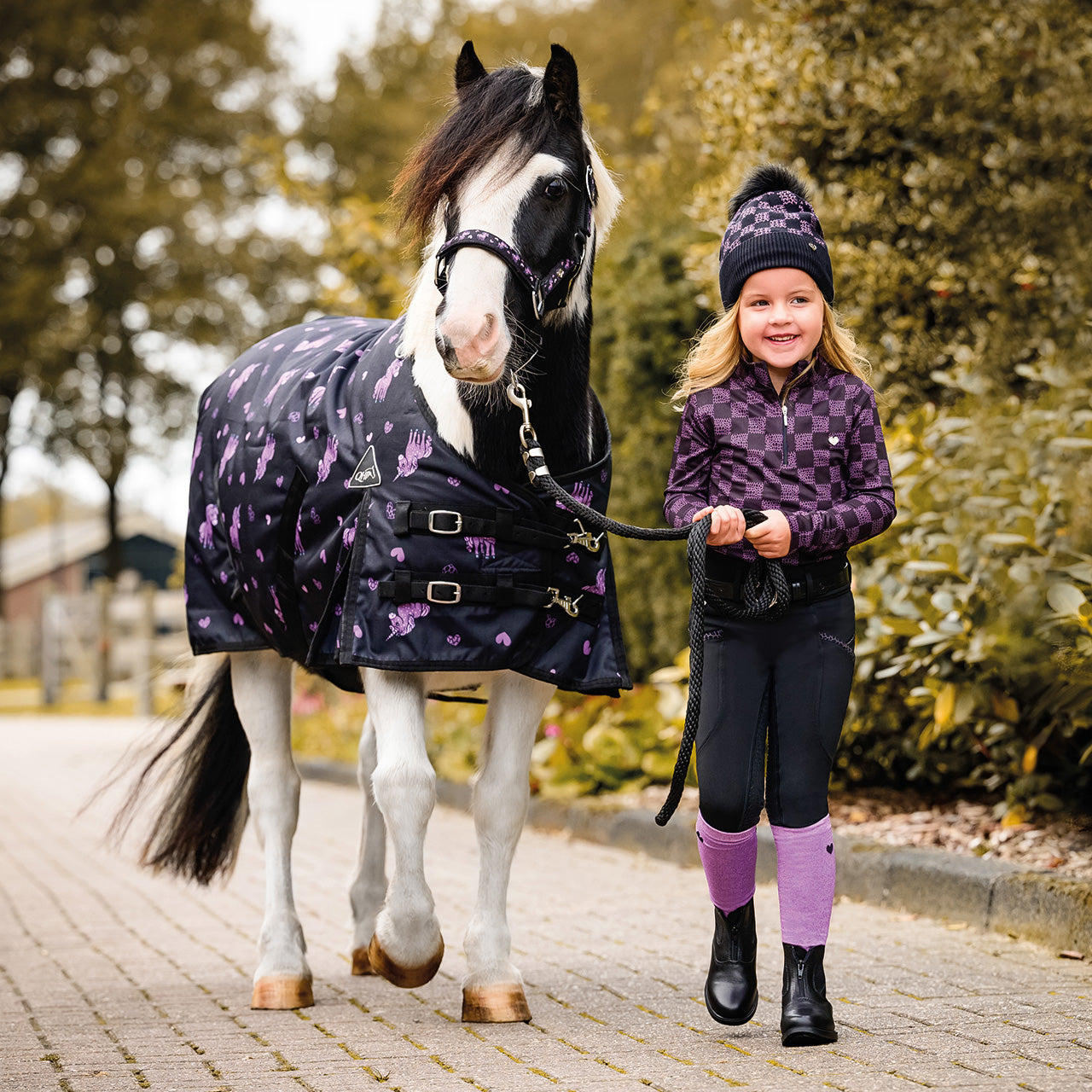 Beanie Lize QHP para equitación - vista 19