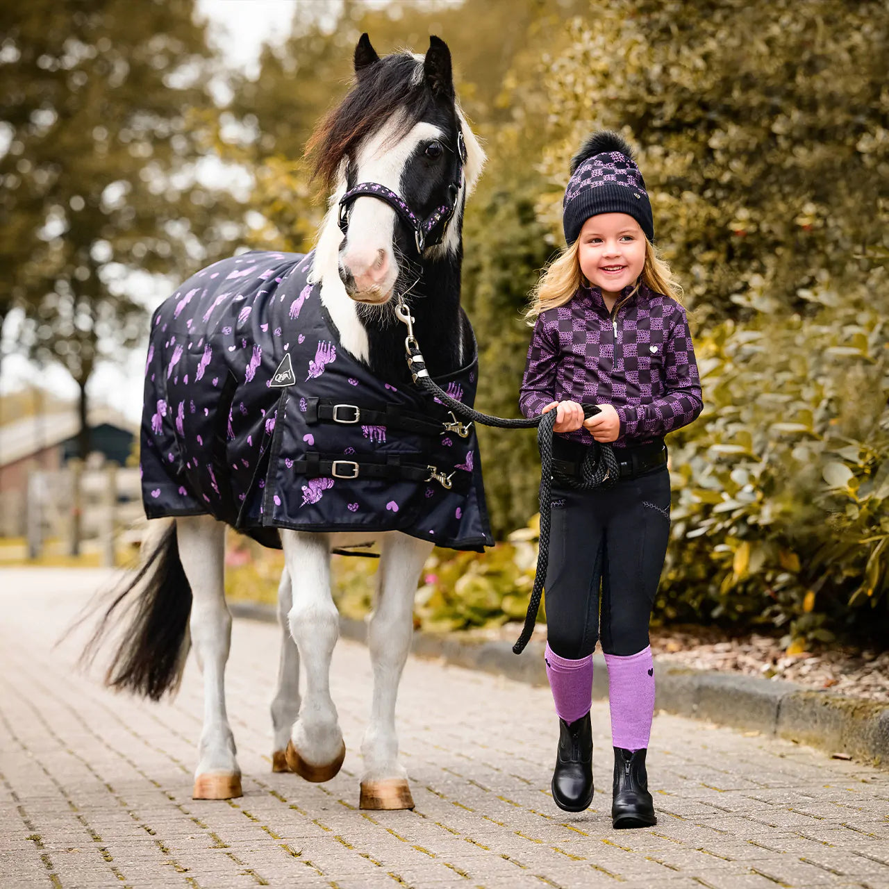 Beanie Lize QHP para equitación - vista 14
