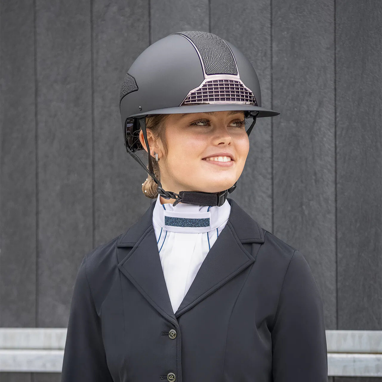 Accesorios de competición plastrón Miyah QHP para equitación - vista 6