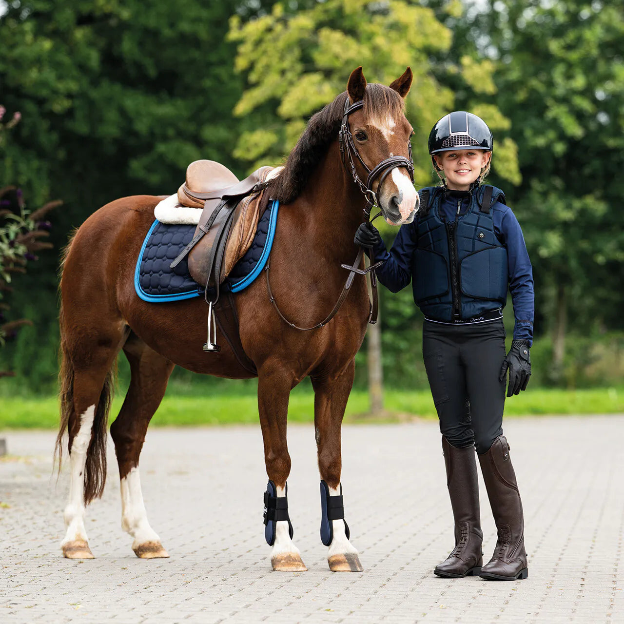 Body protector Junior QHP para equitación - vista 8