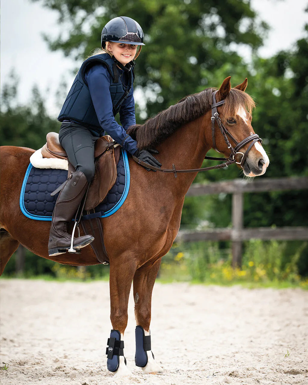 Body protector Junior QHP para equitación - vista 10