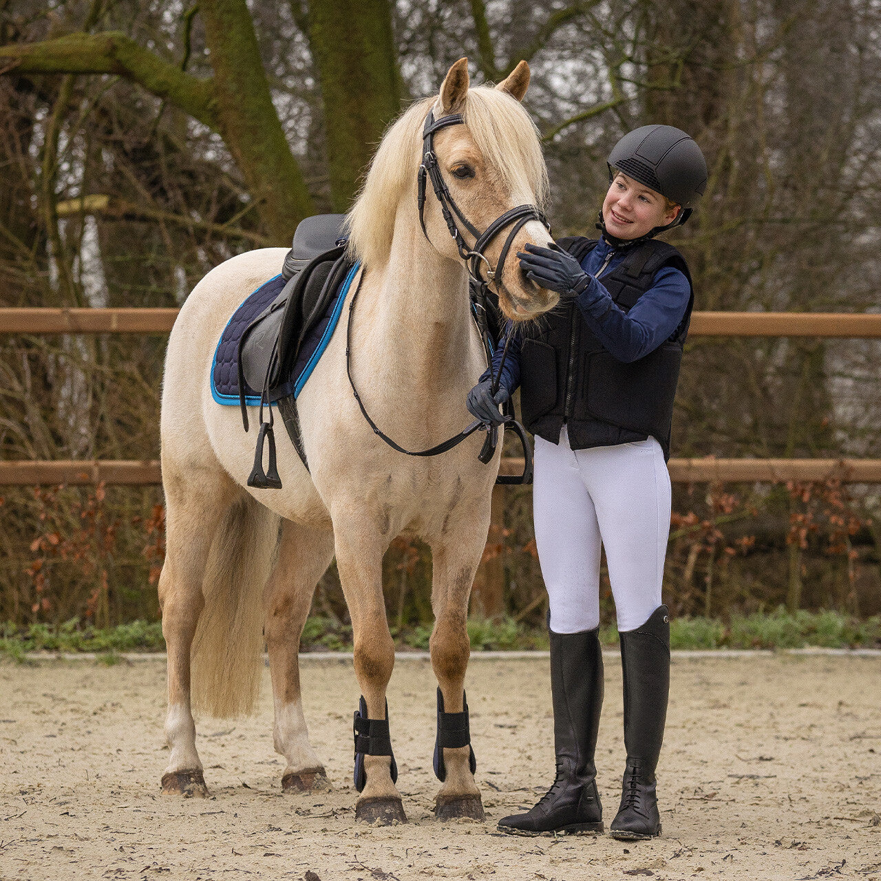 Body protector Junior QHP para equitación - vista 19