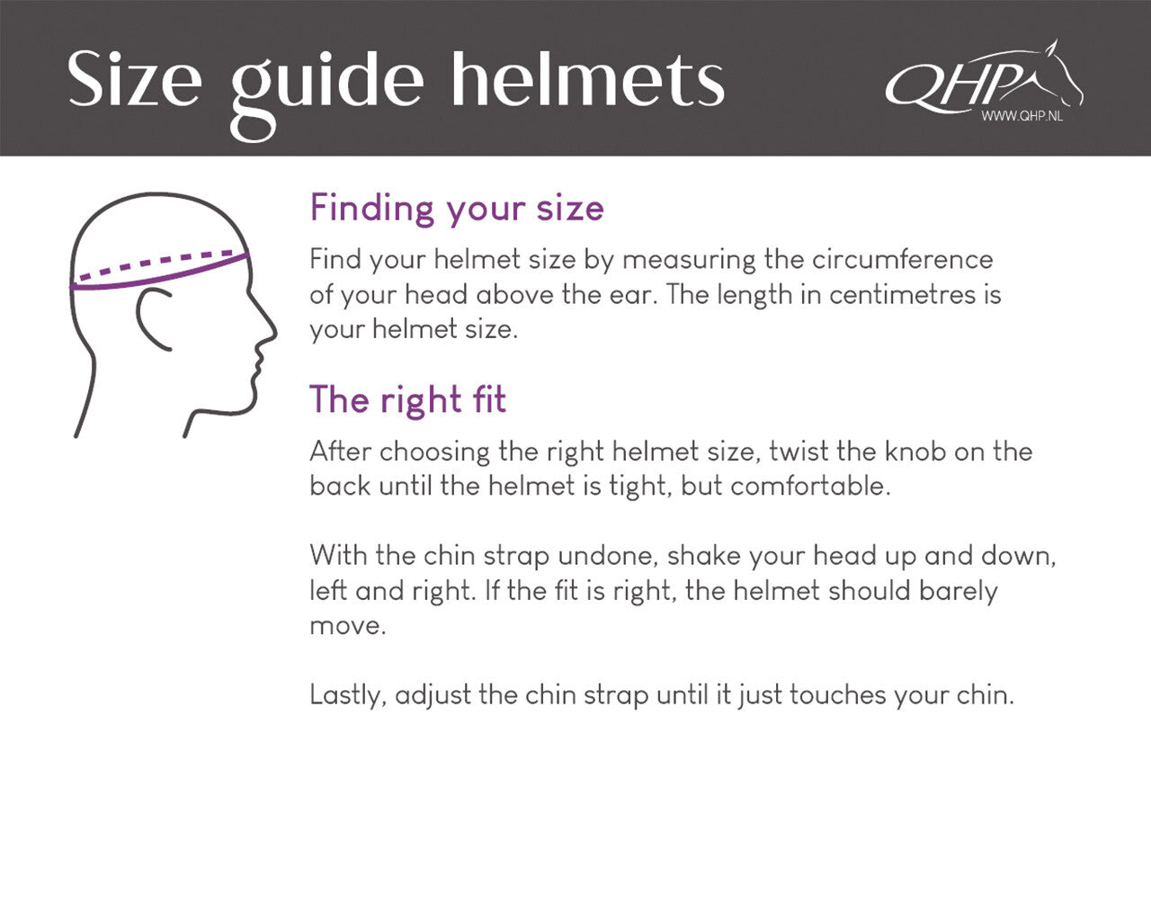 Cascos Safety helmet Dallas-XC QHP para equitación - vista 3