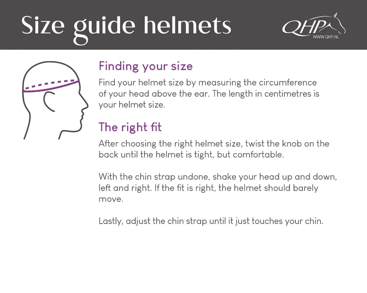 Cascos Safety helmet Dallas-XC QHP para equitación - vista 4